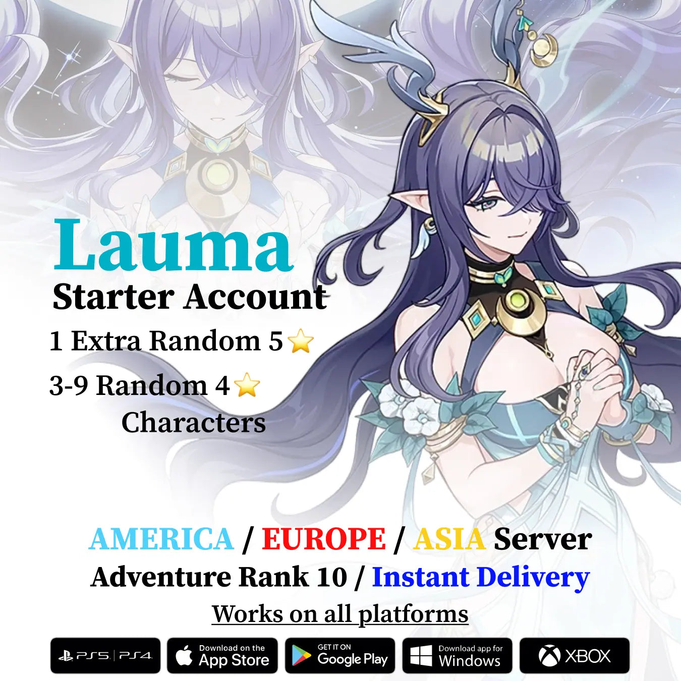 Lauma Starter Account