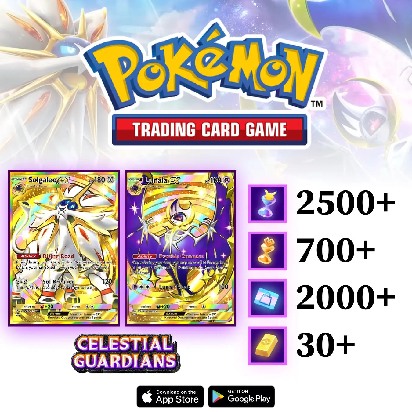 Celestial Guardians Accounts Pokémon TCG Pocket