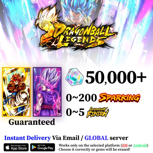 Dragon Ball Legends Ultra SSJ4 Gogeta with UL Son Gohan (Beast) Account [iOS/Android]