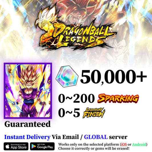 Dragon Ball Legends UL Super Saiyan 2 Gohan Starter Account [iOS/Android]