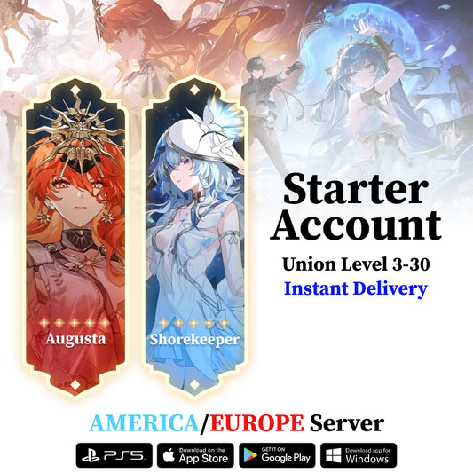 Wuthering Waves Double 5✦ Resonator Starter Reroll Account