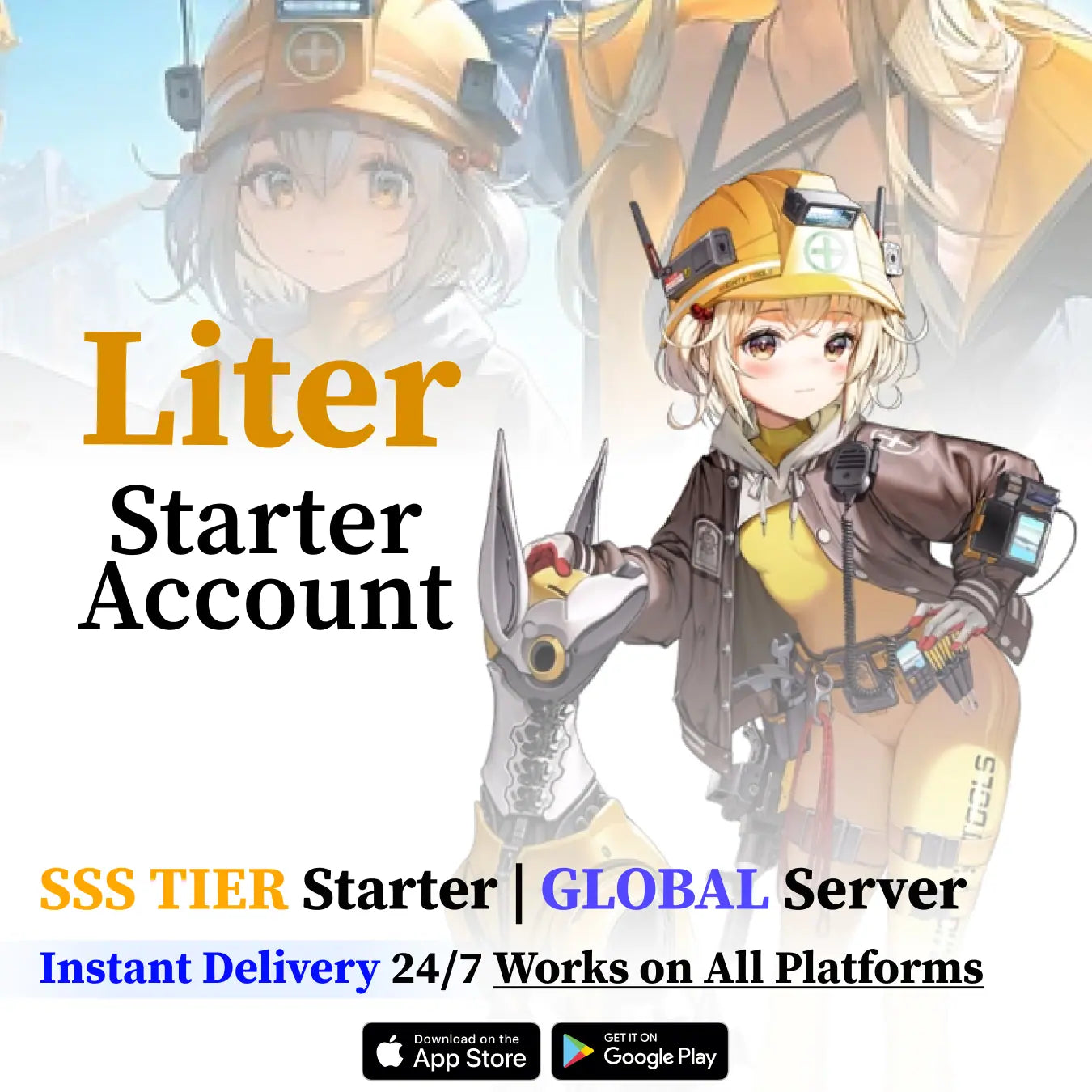 Liter NIKKE Reroll Account [GLOBAL]