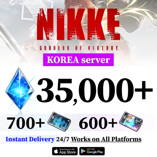 NIKKE KR Reroll Account | Korea Server | Gems, Vouchers & SSR Units