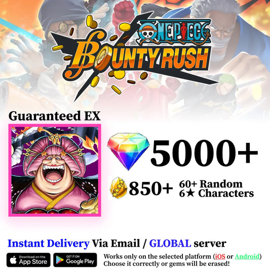 Big Mom (Olin the Oiran) OPBR Starter Reroll Account [Global]