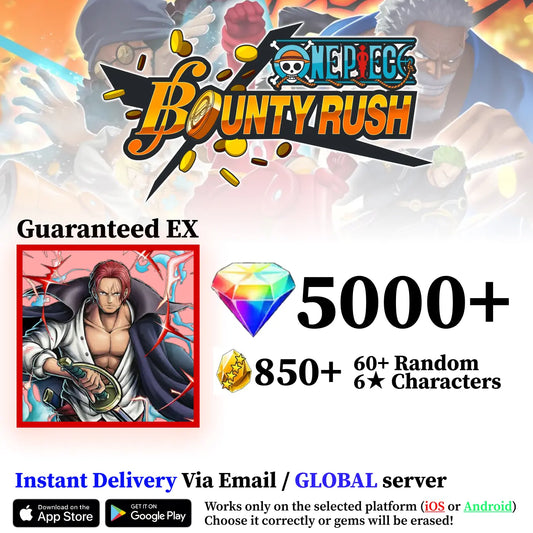 Film Red Shanks OPBR Starter Reroll Account [Global]