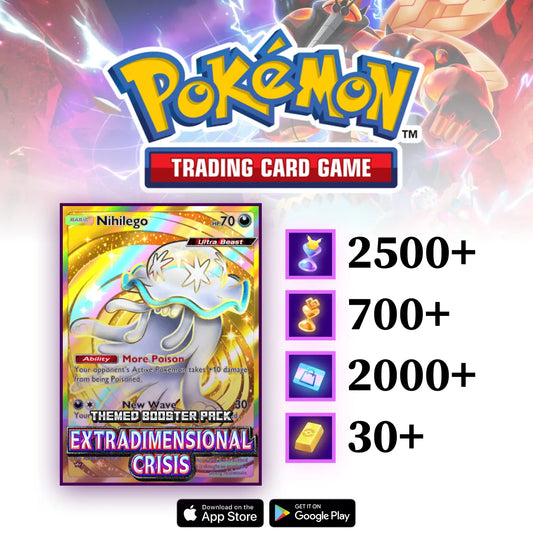 Extradimensional Crisis Accounts Pokémon TCG Pocket