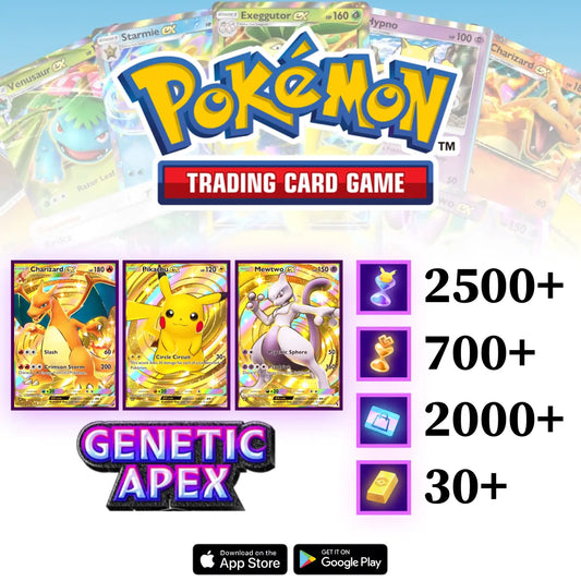 Genetic Apex Accounts Pokémon TCG Pocket