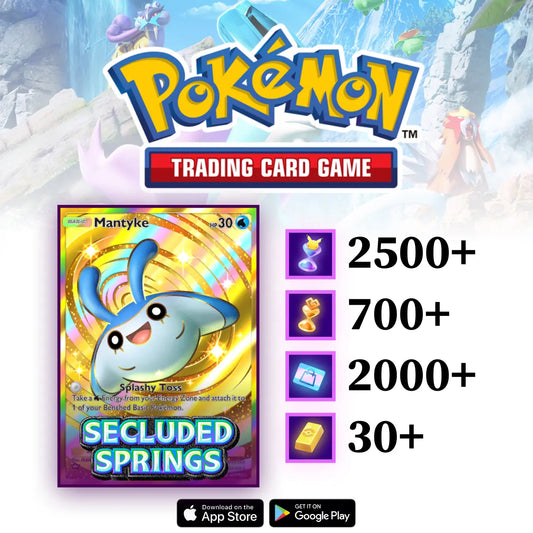 Venture into the Secluded Springs (A4a) Accounts Pokémon TCG Pocket