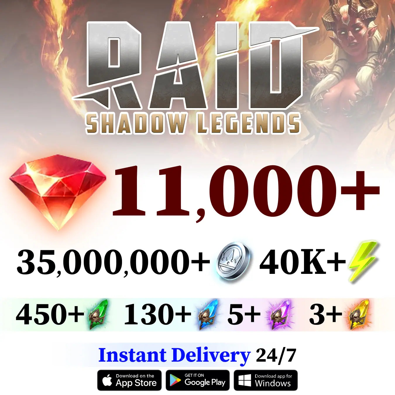 RAID: Shadow Legends Special Endgame Account [GLOBAL]